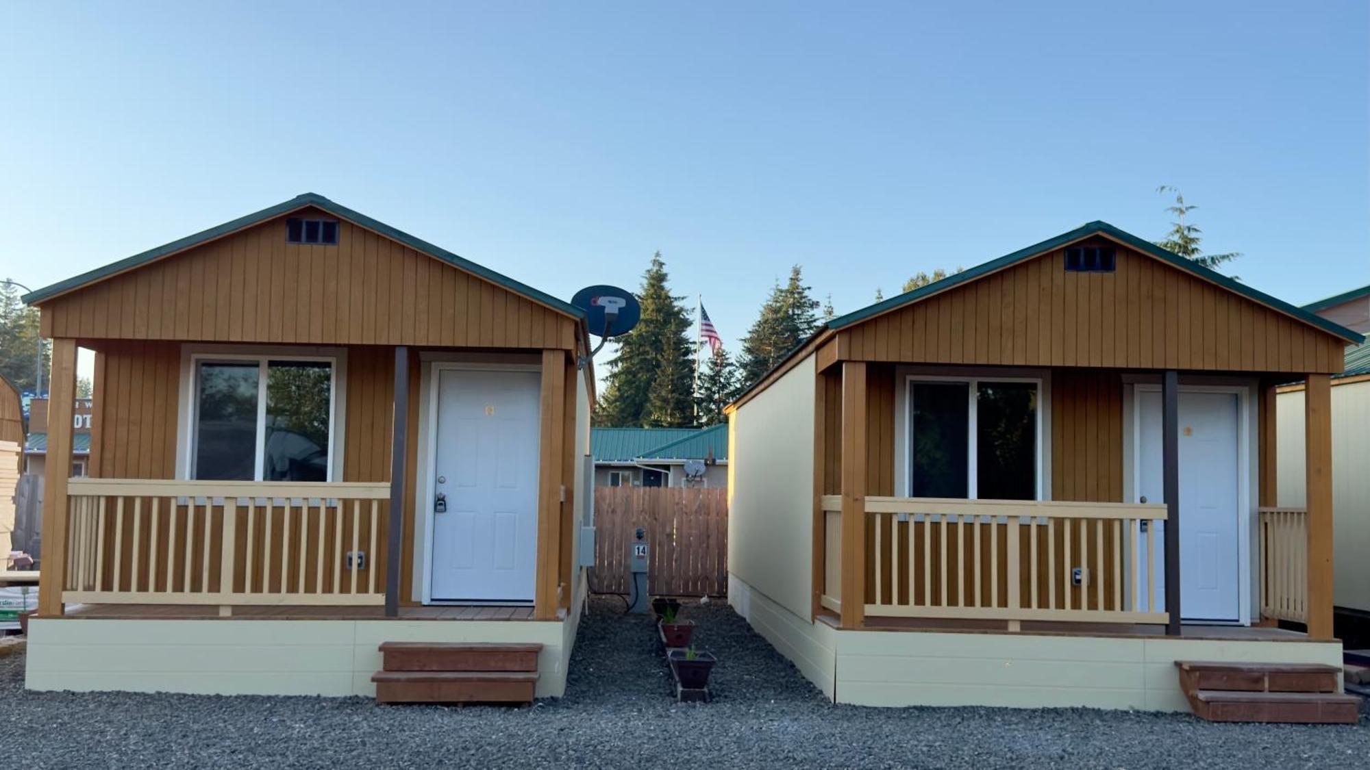 Far West Cabin-Tiny Homes Rental Forks Eksteriør billede